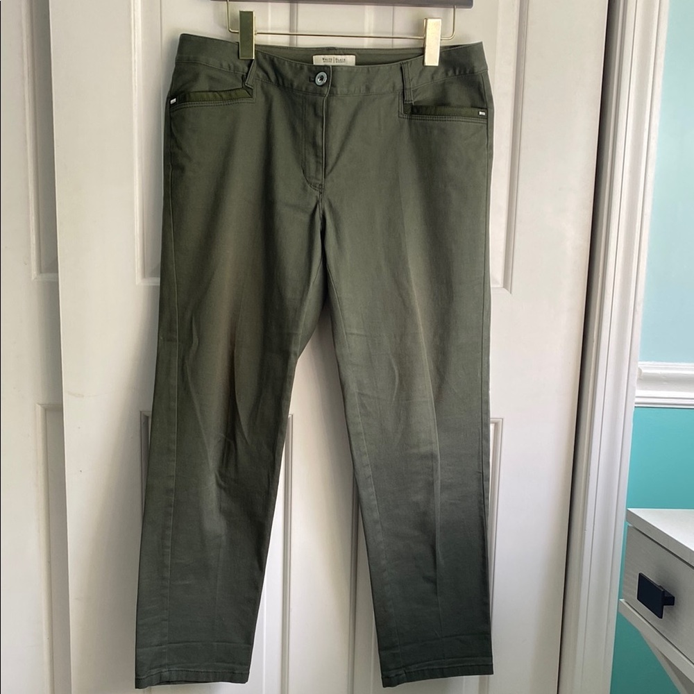 White House Black Market Olive Pants